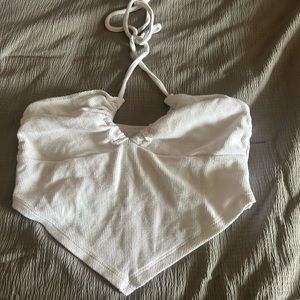 Garage White tank top